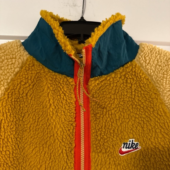 Men Colorful Fleece Jacket - Picture 5 of 6